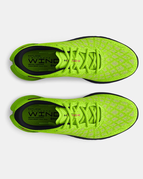 Men's UA Flow Velociti Wind 2 Running Shoes, Green, pdpMainDesktop image number 2